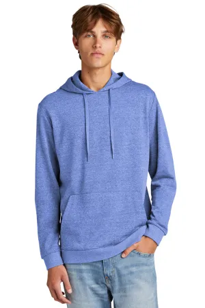District Mens Perfect Tri Fleece Hooded Sweatshirt Hoodie w/ Pouch Pocket - Royal Blue Frost  Buy new Clothing District