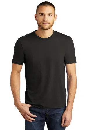 District Mens Perfect Tri Short Sleeve Crewneck T-Shirt - Black  Buy new Clothing District