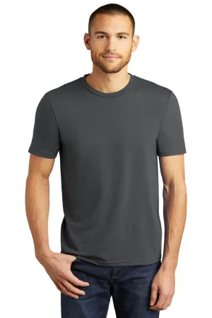 District Mens Perfect Tri Short Sleeve Crewneck T-Shirt - Charcoal Grey  Buy new Clothing District