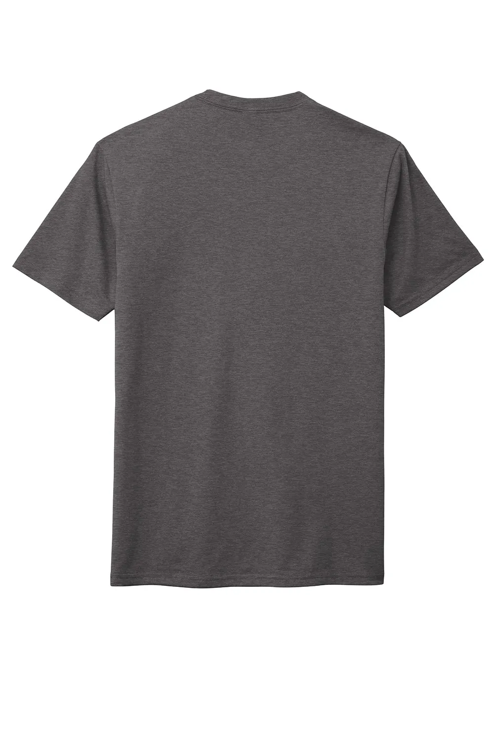 District Mens Perfect Tri Short Sleeve Crewneck T-Shirt - Heather Charcoal Grey  Buy new Clothing District