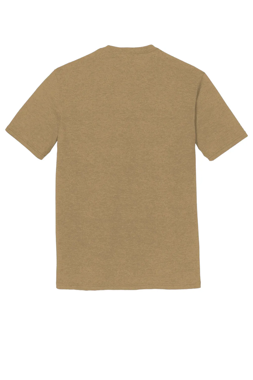District Mens Perfect Tri Short Sleeve Crewneck T-Shirt - Heather Coyote Brown  Buy new Clothing District