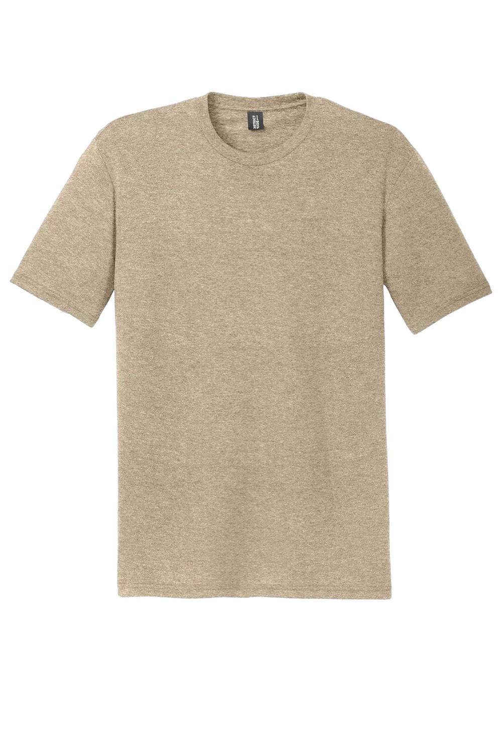 District Mens Perfect Tri Short Sleeve Crewneck T-Shirt - Heather Desert Tan  Buy new Clothing District
