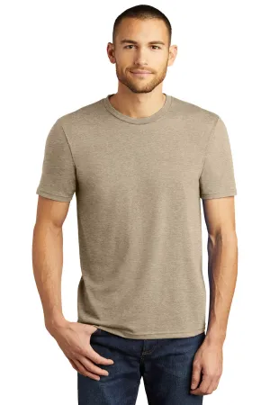 District Mens Perfect Tri Short Sleeve Crewneck T-Shirt - Heather Desert Tan  Buy new Clothing District