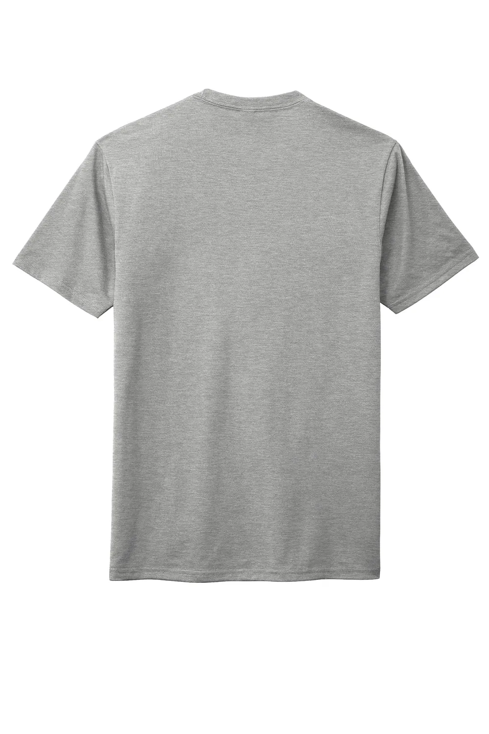 District Mens Perfect Tri Short Sleeve Crewneck T-Shirt - Heather Grey  Buy new Clothing District