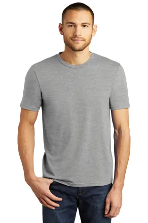 District Mens Perfect Tri Short Sleeve Crewneck T-Shirt - Heather Grey  Buy new Clothing District