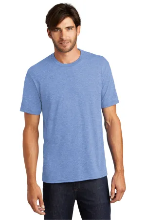 District Mens Perfect Tri Short Sleeve Crewneck T-Shirt - Maritime Blue Frost  Buy new Clothing District