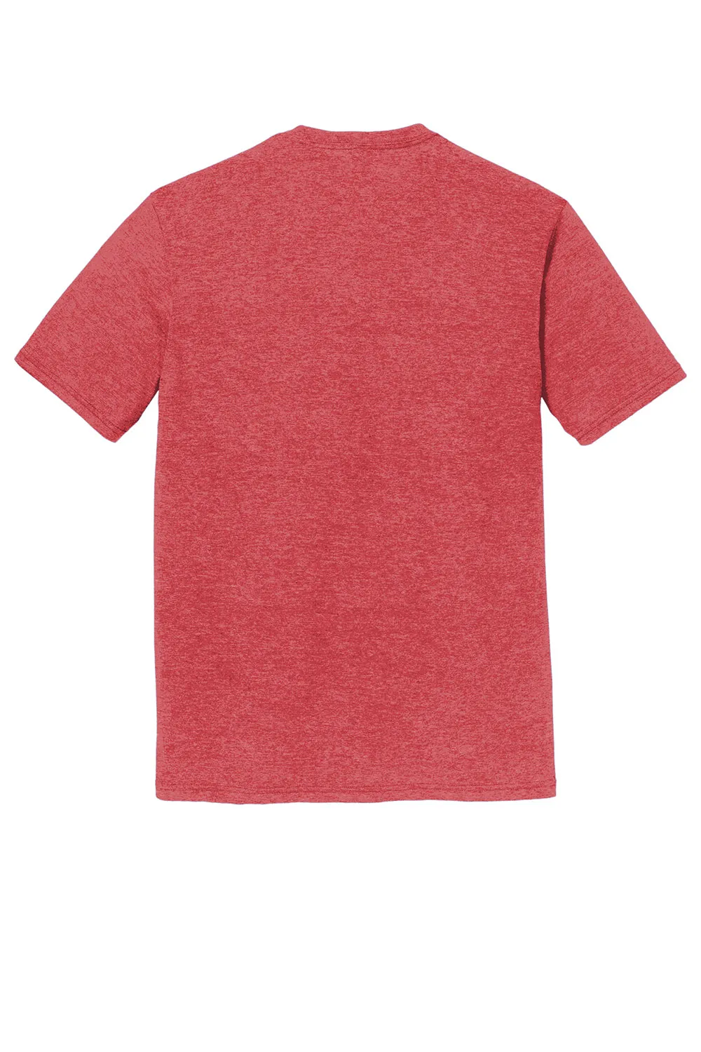 District Mens Perfect Tri Short Sleeve Crewneck T-Shirt - Red Frost  Buy new Clothing District