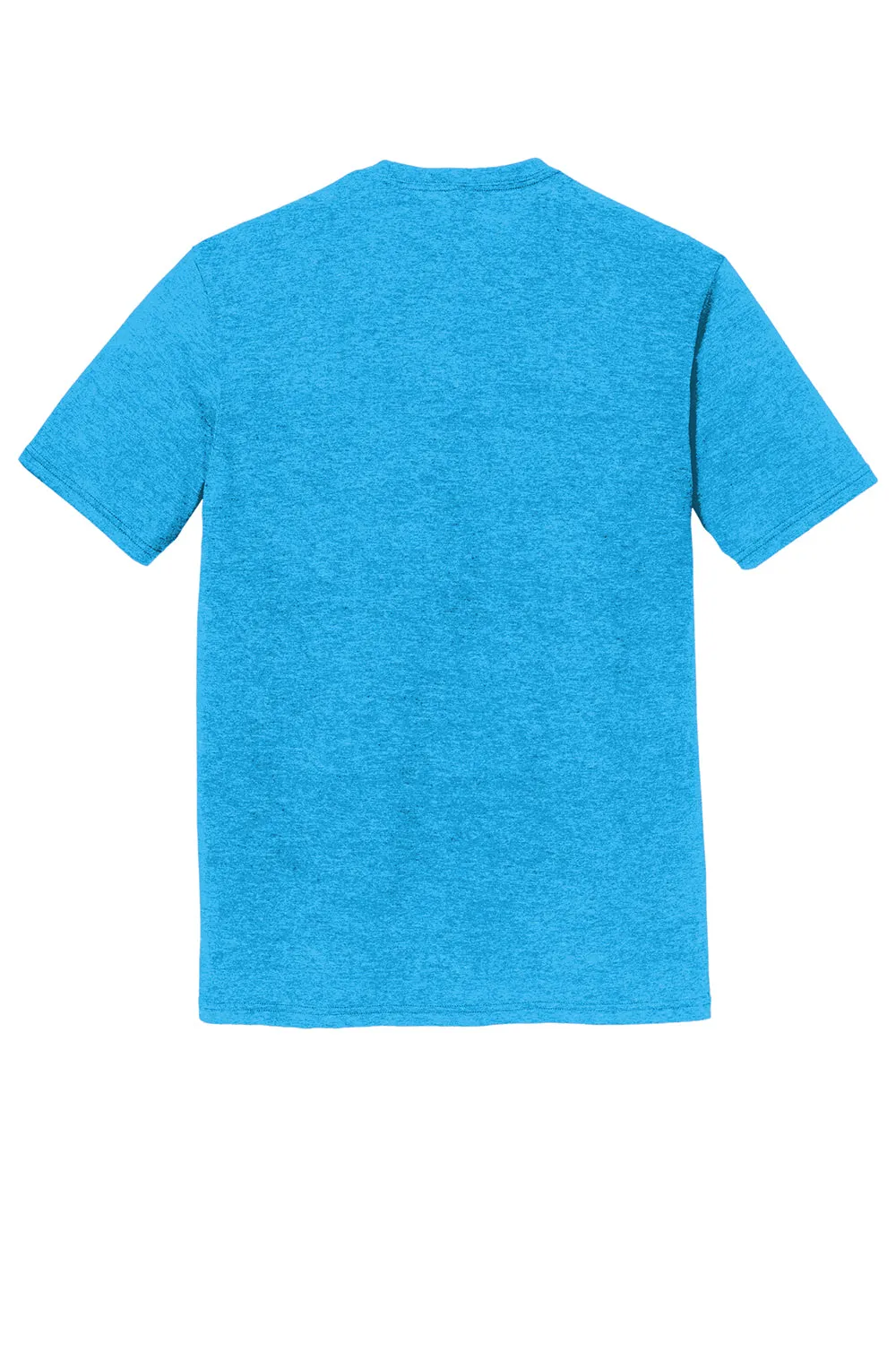 District Mens Perfect Tri Short Sleeve Crewneck T-Shirt - Turquoise Blue Frost  Buy new Clothing District