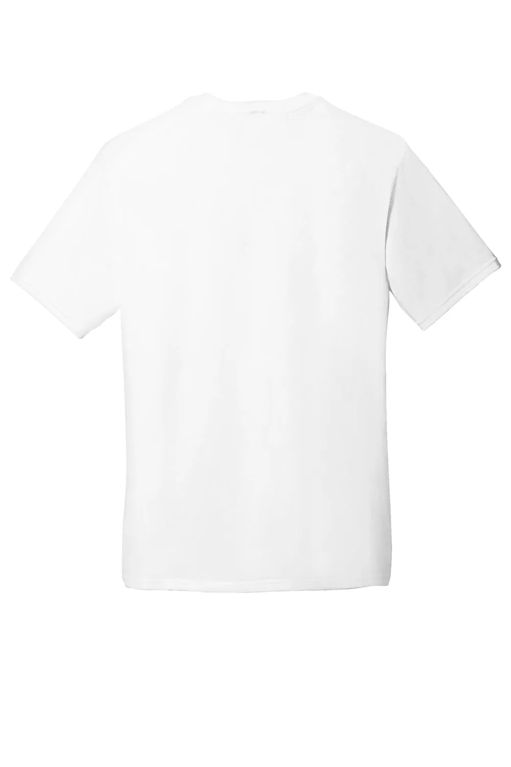 District Mens Perfect Tri Short Sleeve Crewneck T-Shirt - White  Buy new Clothing District