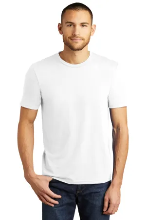 District Mens Perfect Tri Short Sleeve Crewneck T-Shirt - White  Buy new Clothing District