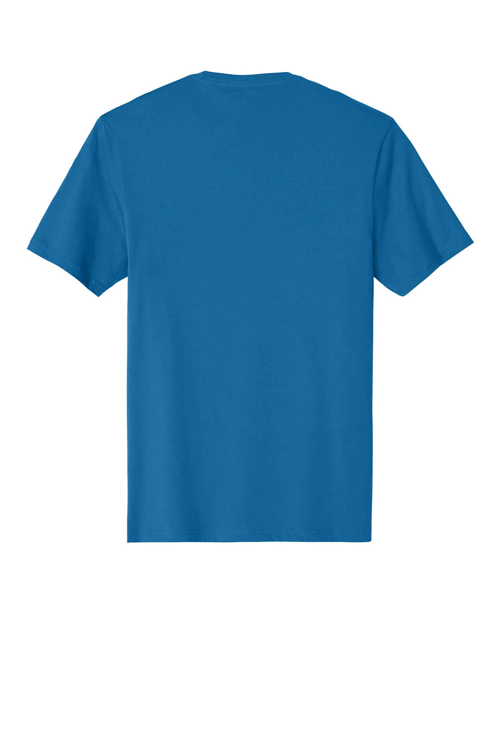 District Mens Perfect Weight Short Sleeve Crewneck T-Shirt - Bright Blue  Buy new Clothing District