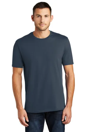 District Mens Perfect Weight Short Sleeve Crewneck T-Shirt - New Navy Blue  Buy new Clothing District