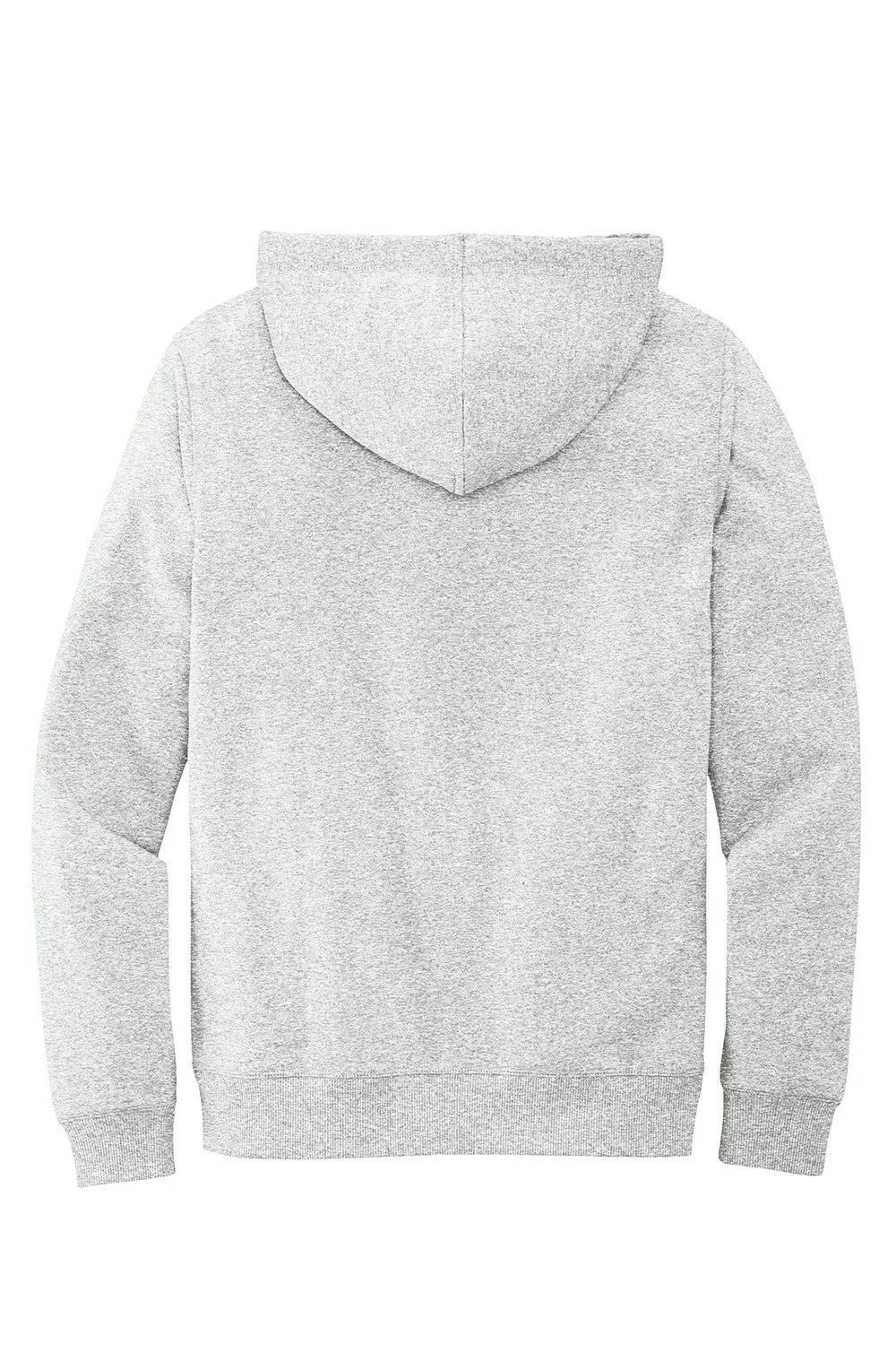 District Mens Re-Fleece Hooded Sweatshirt Hoodie w/ Pouch Pocket - Ash Grey  Buy new Clothing District