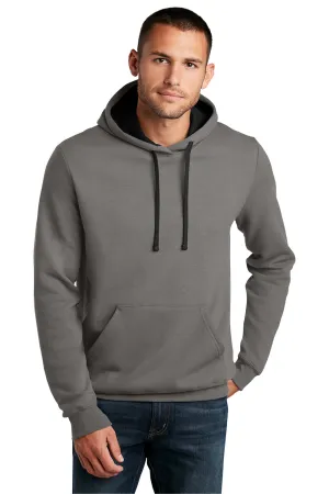 District Mens The Concert Fleece Hooded Sweatshirt Hoodie w/ Pouch Pocket - Grey  Buy new Clothing District