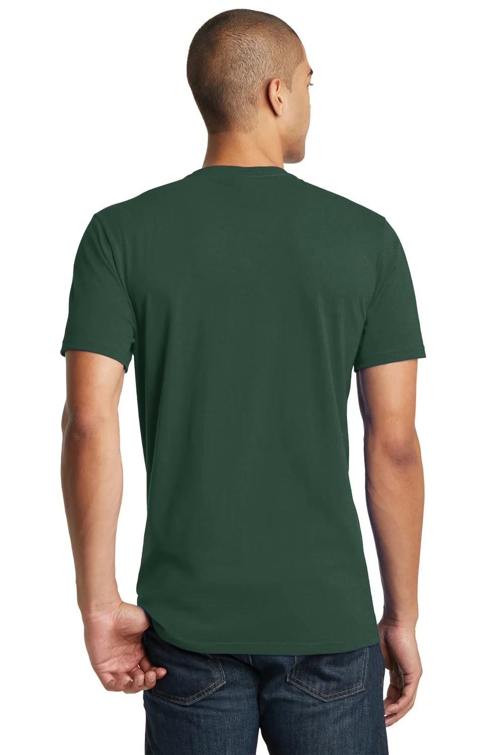 District Mens The Concert Short Sleeve Crewneck T-Shirt - Forest Green  Buy new Clothing District