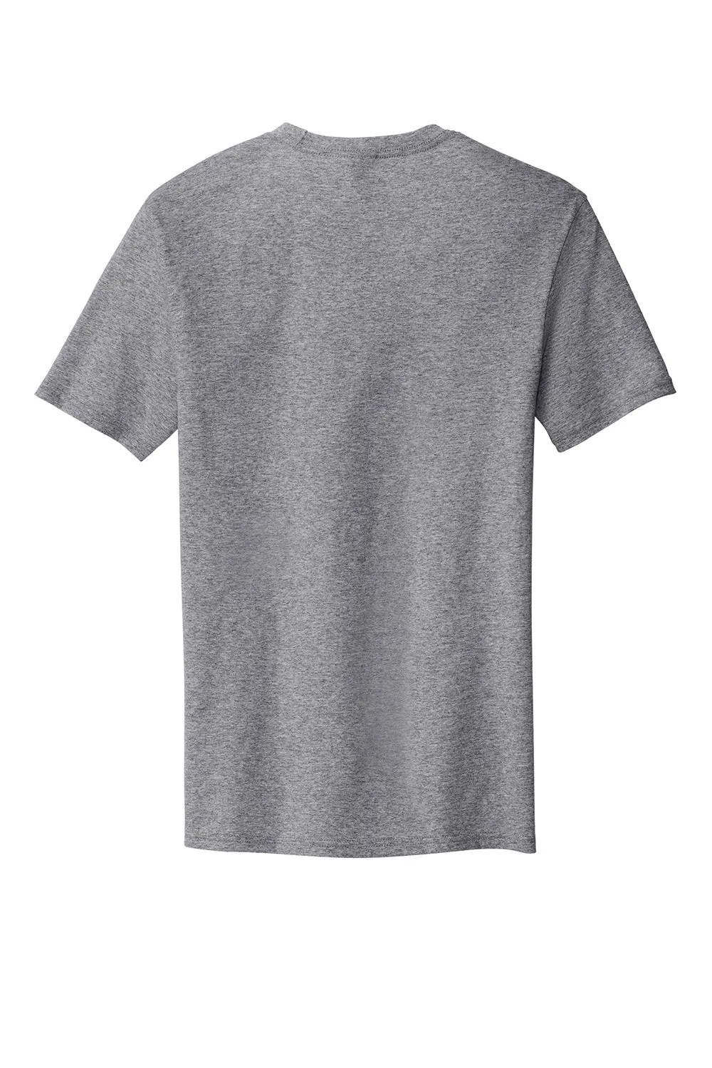 District Mens The Concert Short Sleeve Crewneck T-Shirt - Heather Grey  Buy new Clothing District