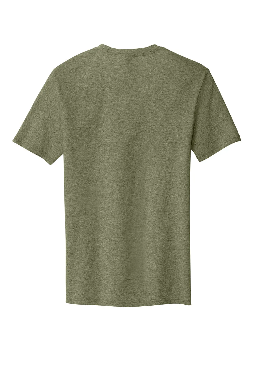 District Mens The Concert Short Sleeve Crewneck T-Shirt - Military Green Frost  Buy new Clothing District