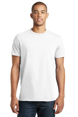 District Mens The Concert Short Sleeve Crewneck T-Shirt - White  Buy new Clothing District