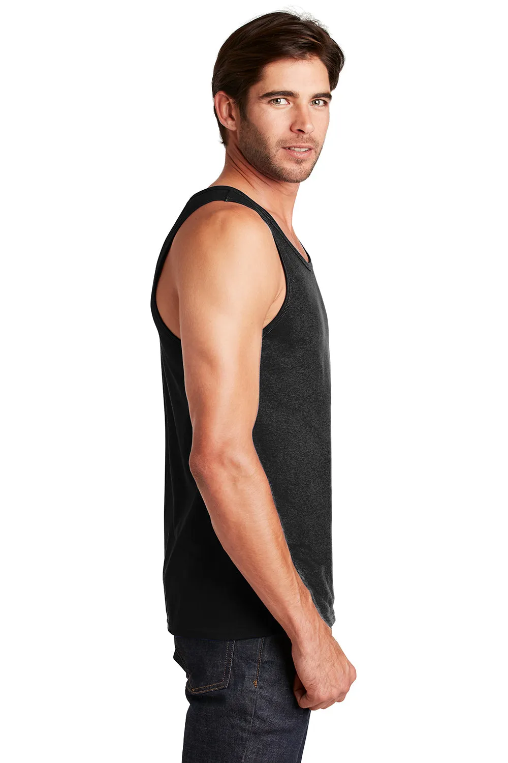 District Mens The Concert Tank Top - Black  Buy new Clothing District