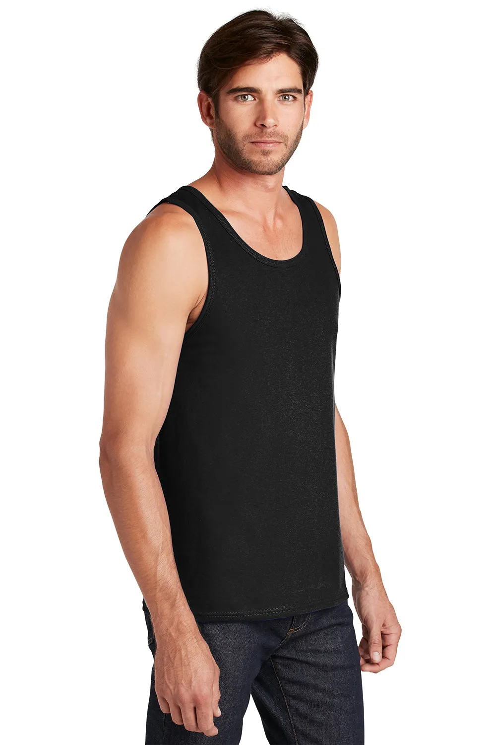 District Mens The Concert Tank Top - Black  Buy new Clothing District