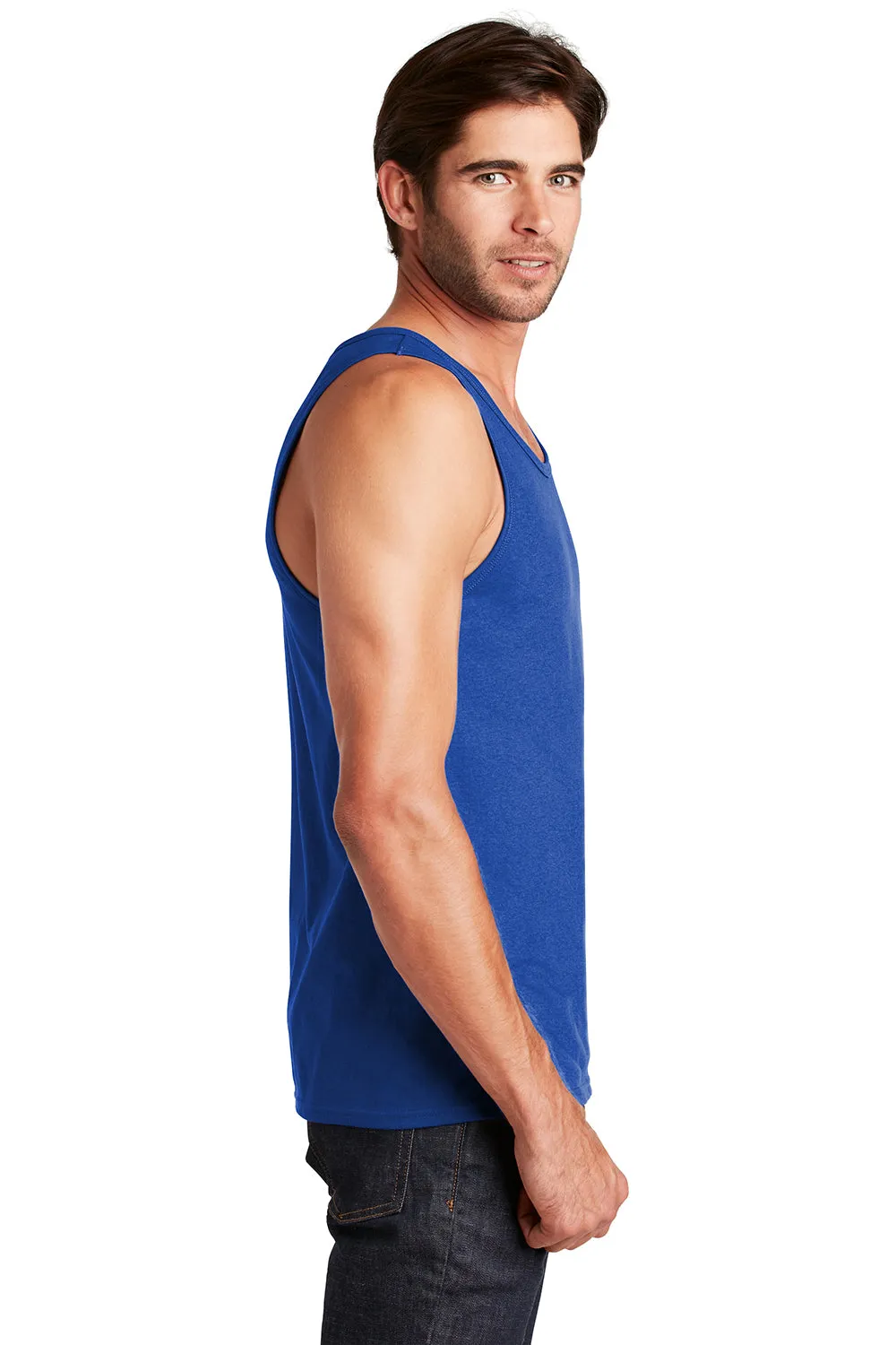 District Mens The Concert Tank Top - Deep Royal Blue  Buy new Clothing District