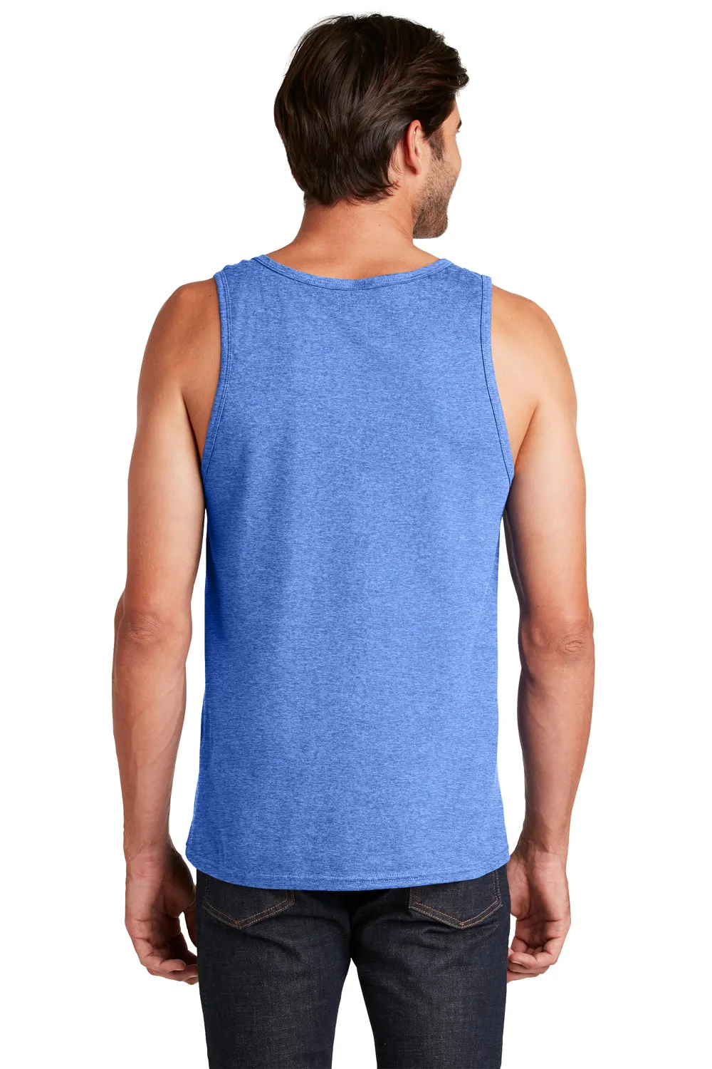 District Mens The Concert Tank Top - Heather Royal Blue  Buy new Clothing District