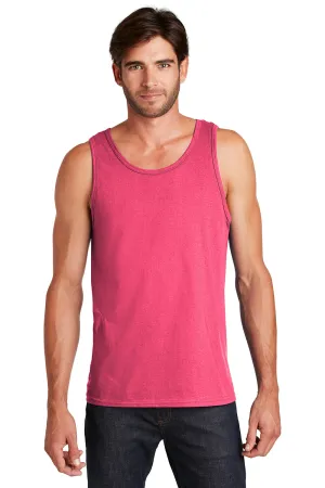 District Mens The Concert Tank Top - Neon Pink  Buy new Clothing District
