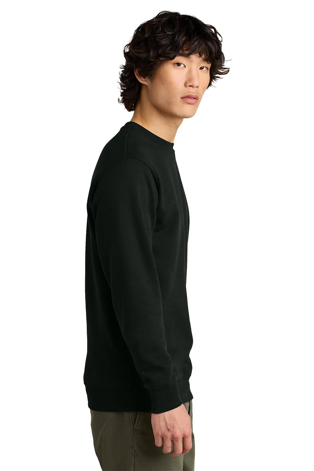 District Mens Very Important Fleece Crewneck Sweatshirt - Black  Buy new Clothing District