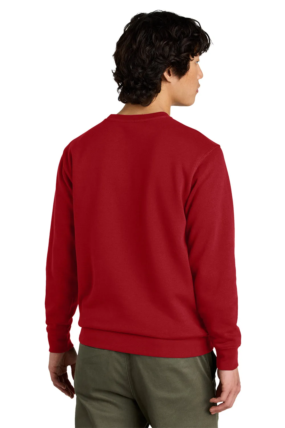 District Mens Very Important Fleece Crewneck Sweatshirt - Classic Red  Buy new Clothing District