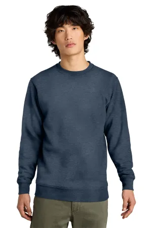 District Mens Very Important Fleece Crewneck Sweatshirt - Heather Navy Blue  Buy new Clothing District