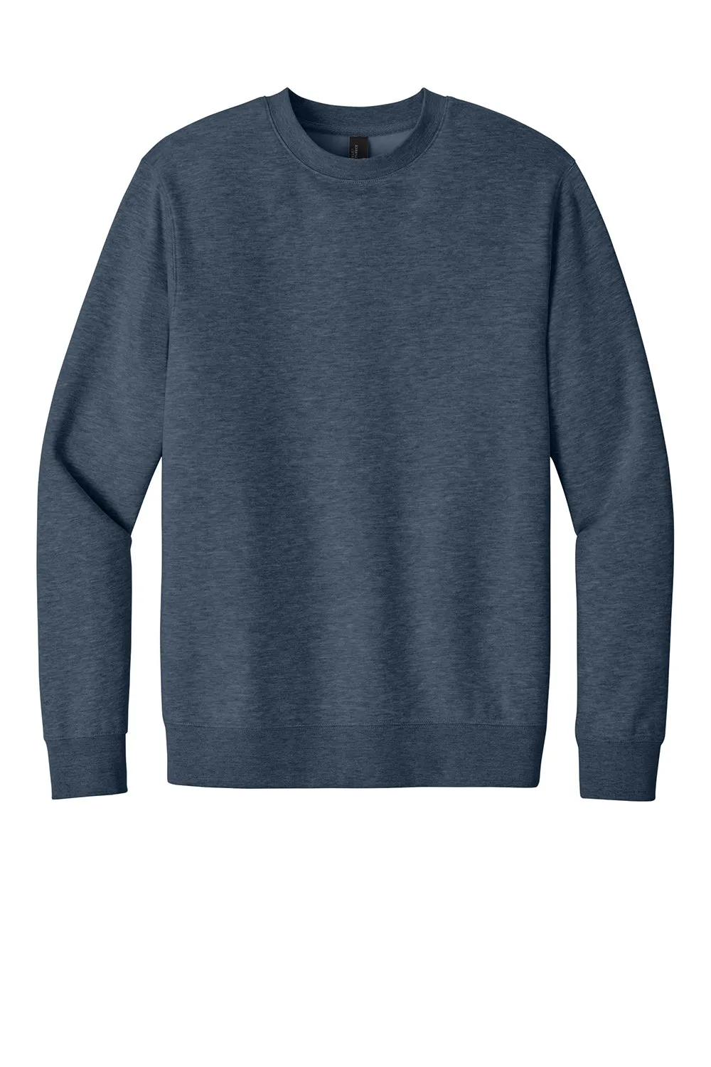 District Mens Very Important Fleece Crewneck Sweatshirt - Heather Navy Blue  Buy new Clothing District