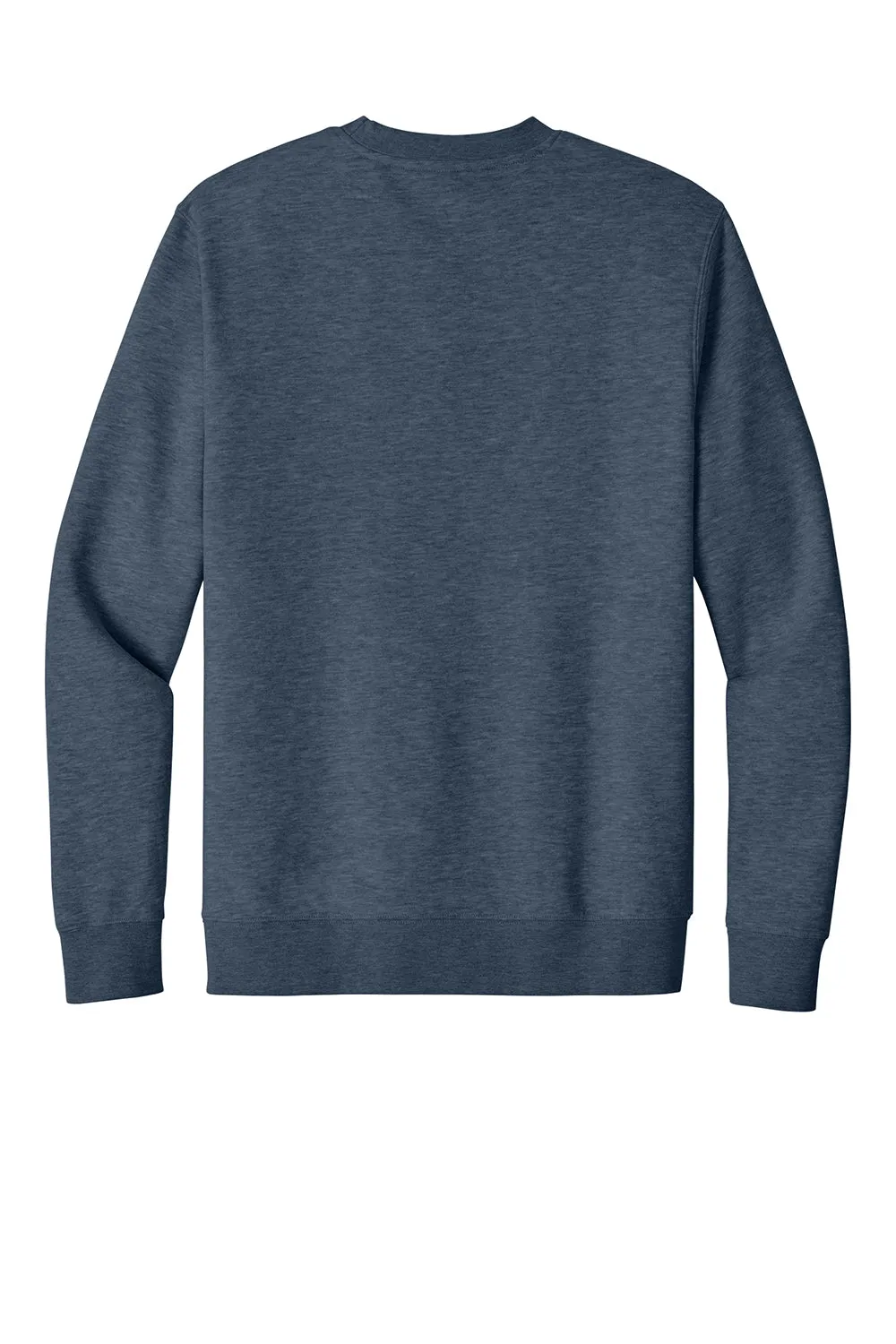 District Mens Very Important Fleece Crewneck Sweatshirt - Heather Navy Blue  Buy new Clothing District