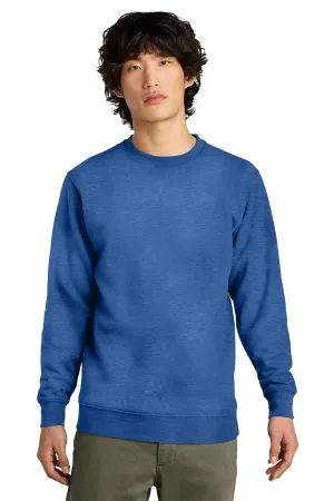 District Mens Very Important Fleece Crewneck Sweatshirt - Royal Blue Frost  Buy new Clothing District