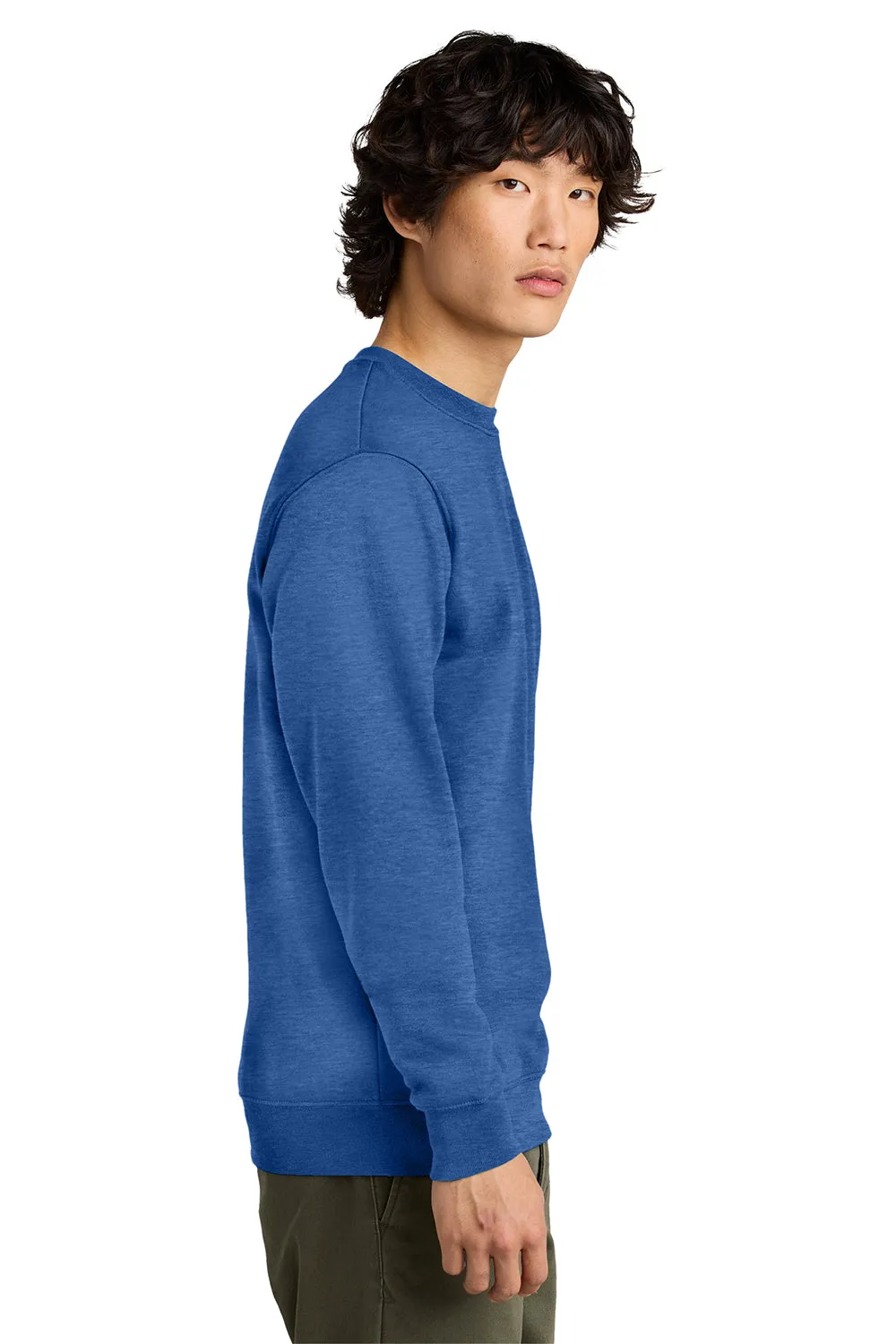 District Mens Very Important Fleece Crewneck Sweatshirt - Royal Blue Frost  Buy new Clothing District