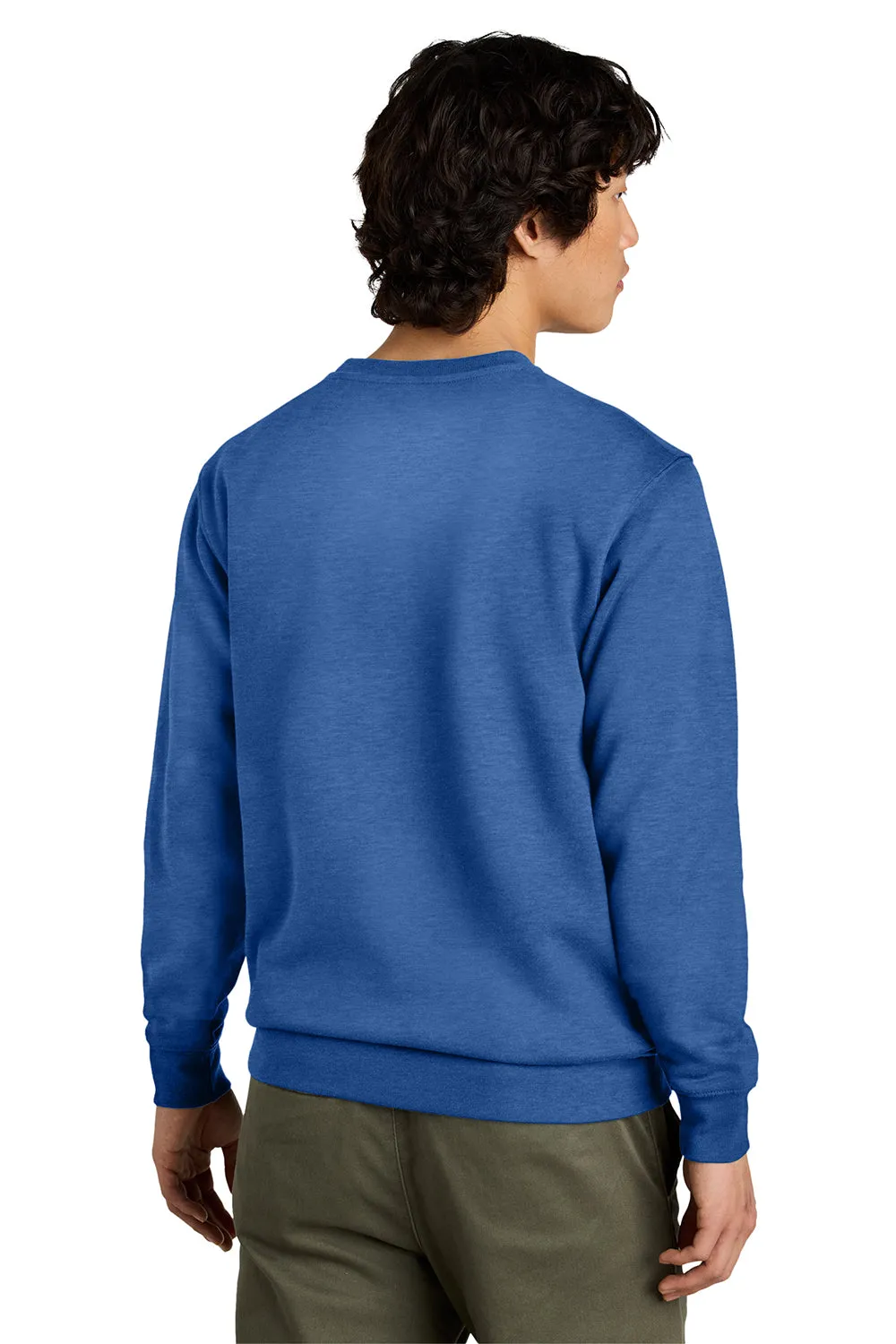 District Mens Very Important Fleece Crewneck Sweatshirt - Royal Blue Frost  Buy new Clothing District