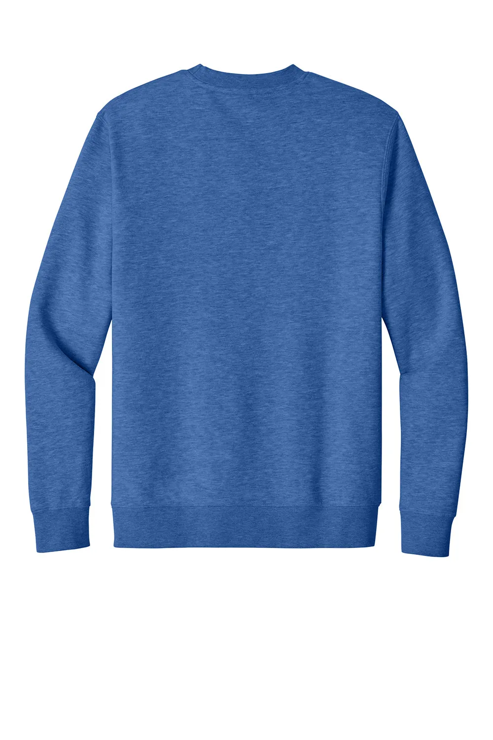 District Mens Very Important Fleece Crewneck Sweatshirt - Royal Blue Frost  Buy new Clothing District