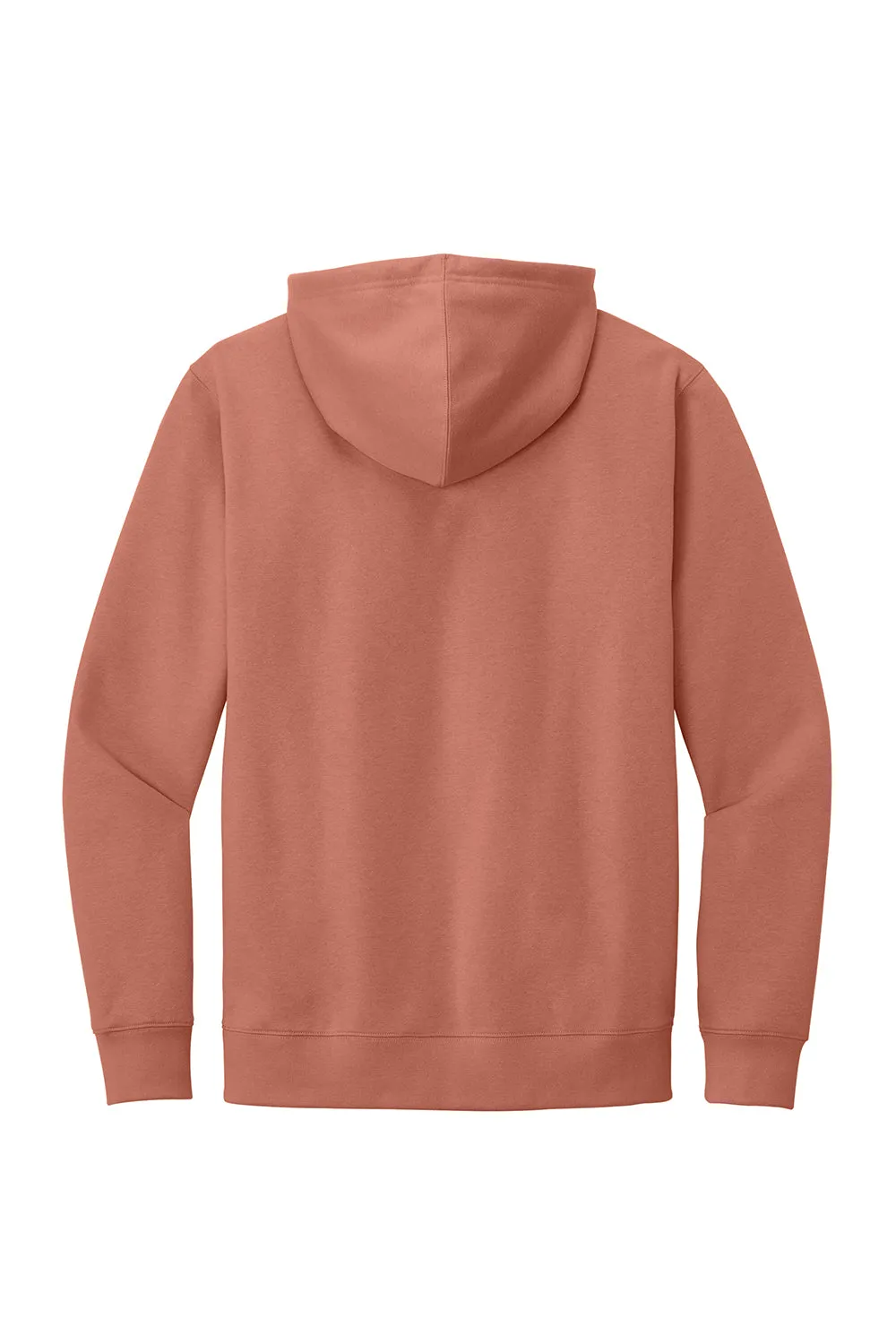 District Mens Very Important Fleece Hooded Sweatshirt Hoodie w/ Pouch Pocket - Desert Rose  Buy new Clothing District