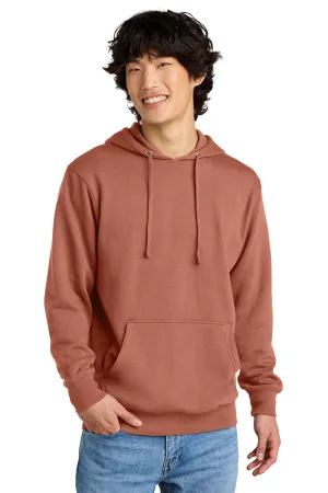 District Mens Very Important Fleece Hooded Sweatshirt Hoodie w/ Pouch Pocket - Desert Rose  Buy new Clothing District