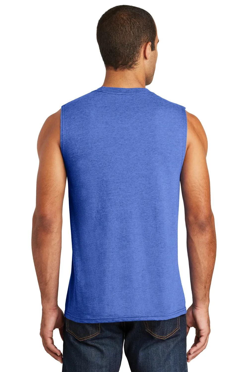 District Mens Very Important Muscle Tank Top - Royal Blue Frost  Buy new Clothing District