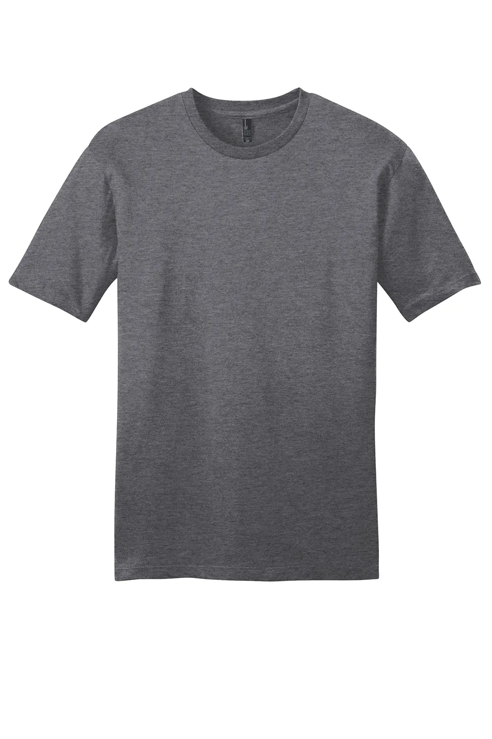 District Mens Very Important Short Sleeve Crewneck T-Shirt - Heather Charcoal Grey  Buy new Clothing District