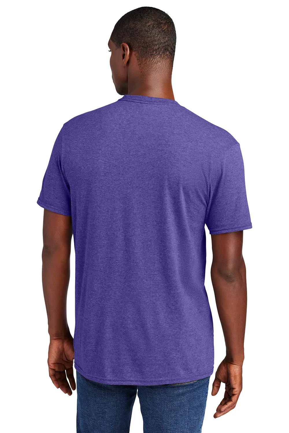 District Mens Very Important Short Sleeve Crewneck T-Shirt - Heather Purple  Buy new Clothing District