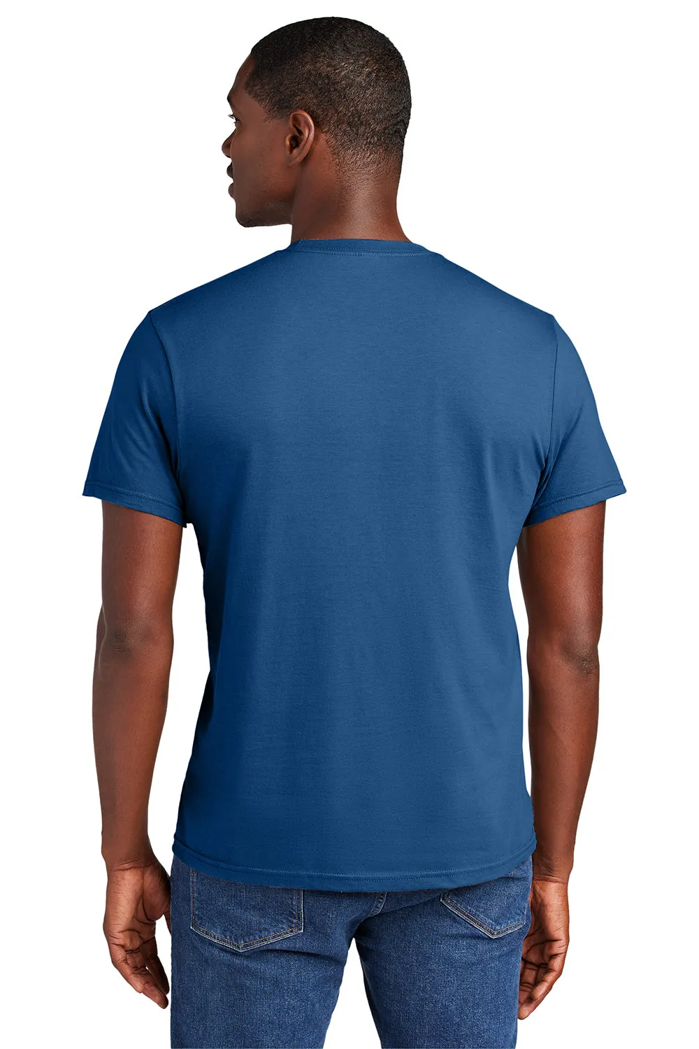 District Mens Very Important Short Sleeve Crewneck T-Shirt - Maritime Blue  Buy new Clothing District