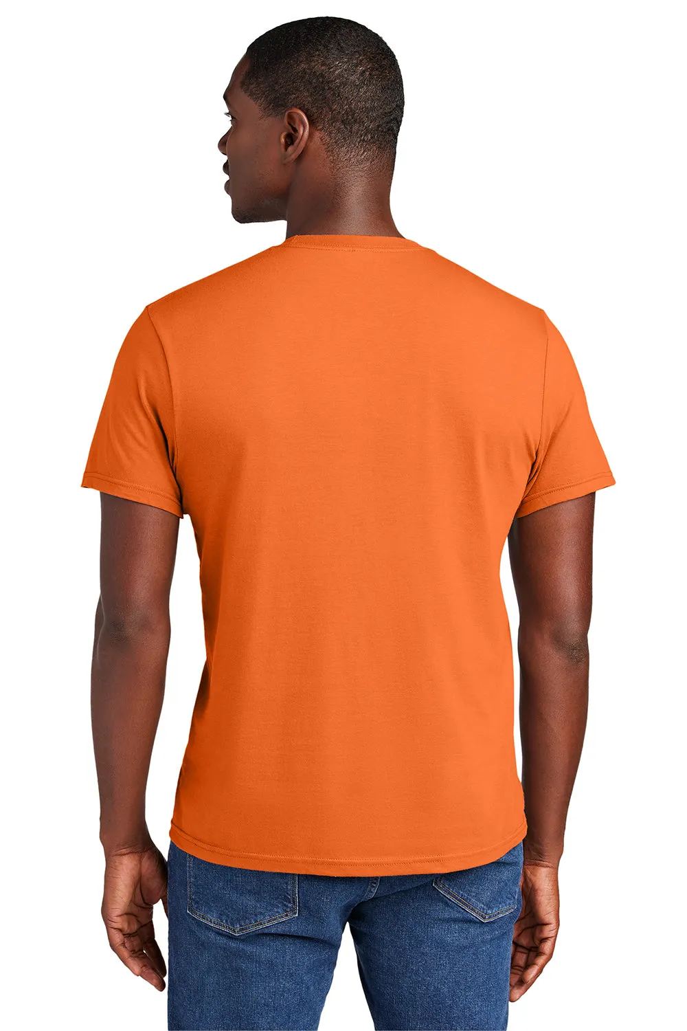 District Mens Very Important Short Sleeve Crewneck T-Shirt - Orange  Buy new Clothing District