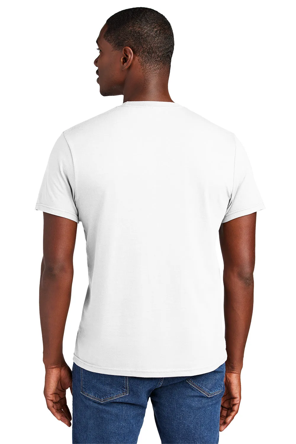 District Mens Very Important Short Sleeve Crewneck T-Shirt - White  Buy new Clothing District