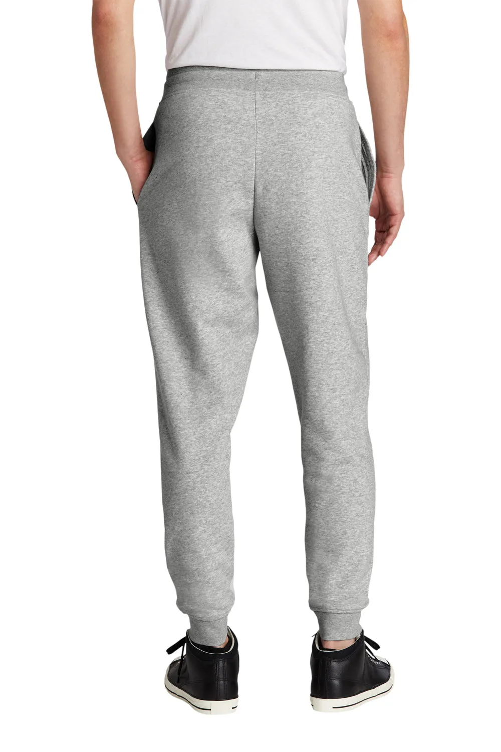 District Mens V.I.T. Fleece Jogger Sweatpants w/ Pockets - Heather Light Grey  Buy new Clothing District