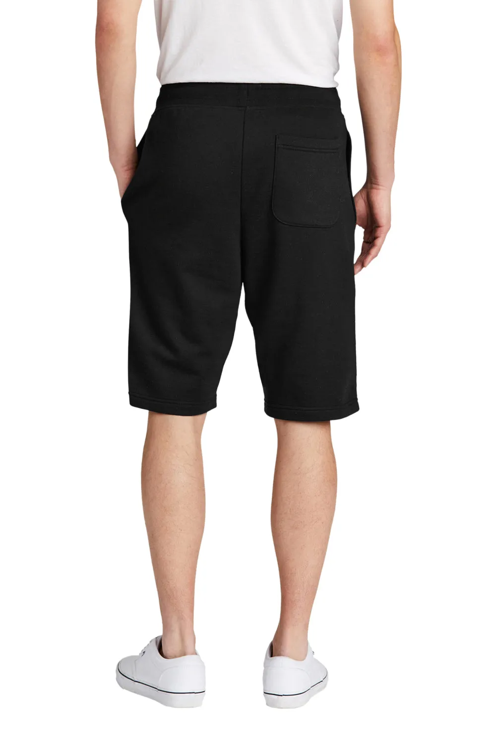 District Mens V.I.T. Fleece Shorts w/ Pockets - Black  Buy new Clothing District