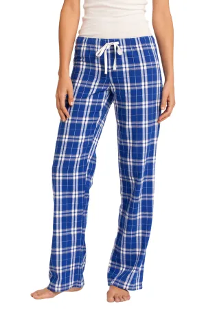 District Womens Flannel Plaid Lounge Pants - Deep Royal Blue  Buy new Clothing District