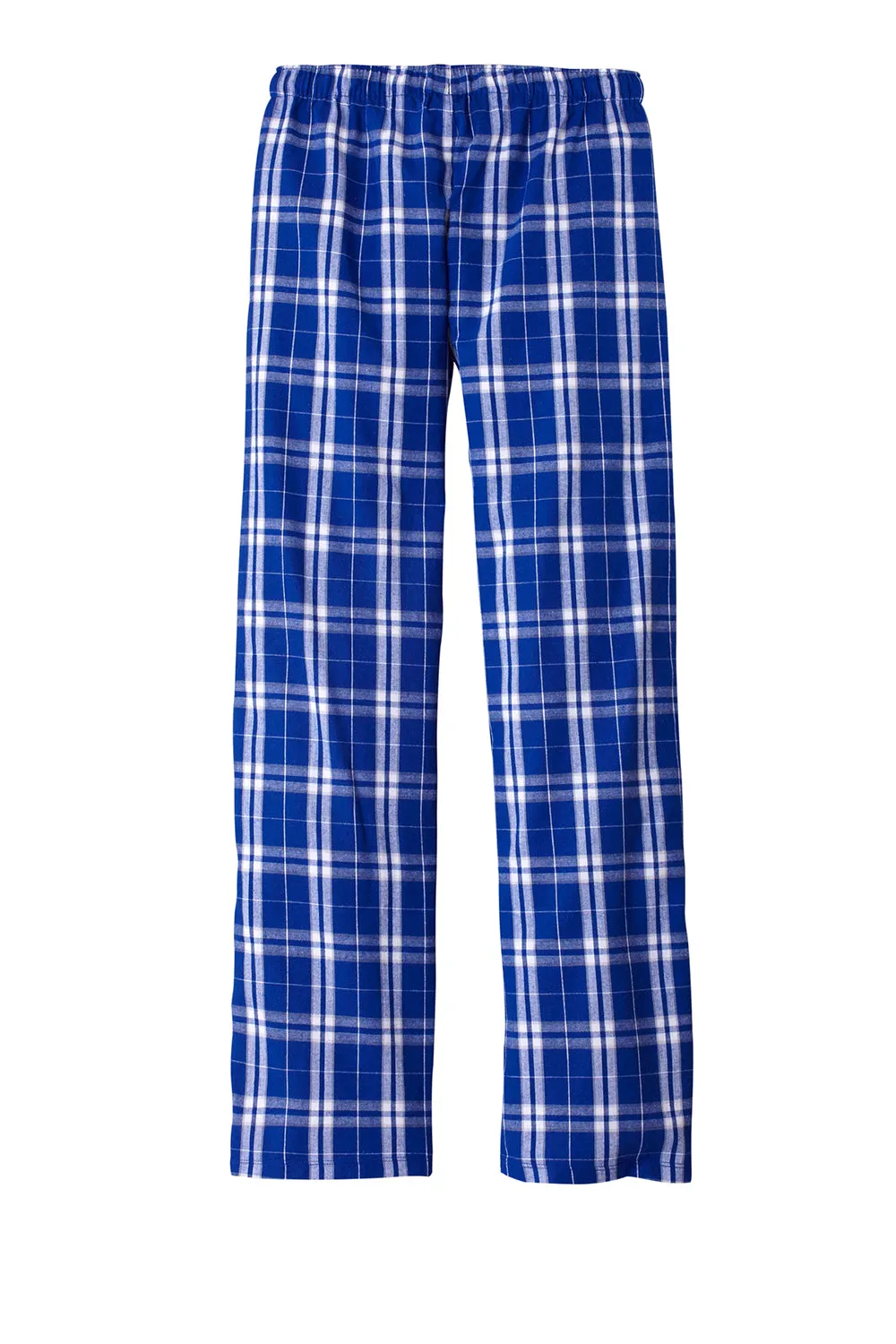 District Womens Flannel Plaid Lounge Pants - Deep Royal Blue  Buy new Clothing District