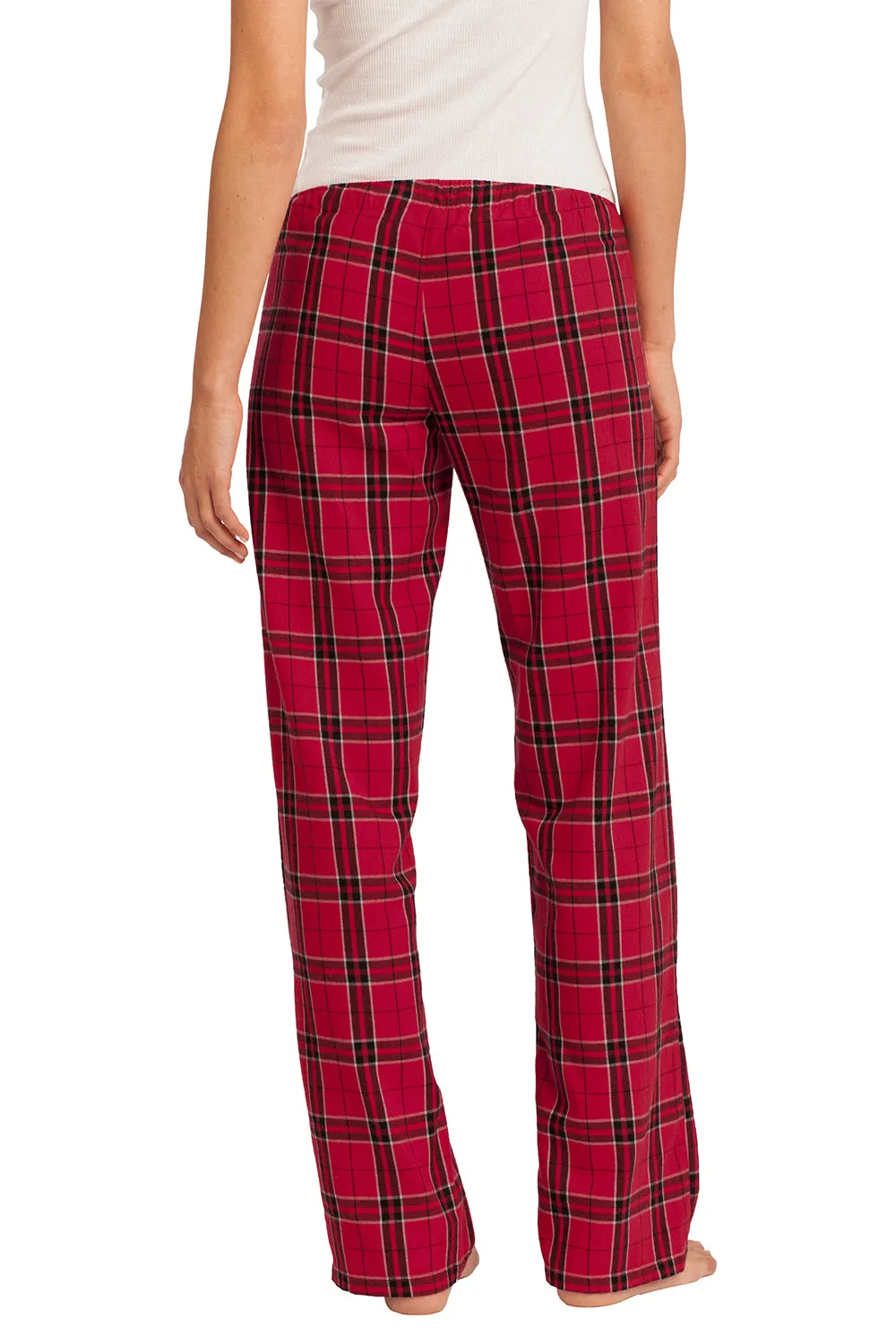 District Womens Flannel Plaid Lounge Pants - New Red  Buy new Clothing District