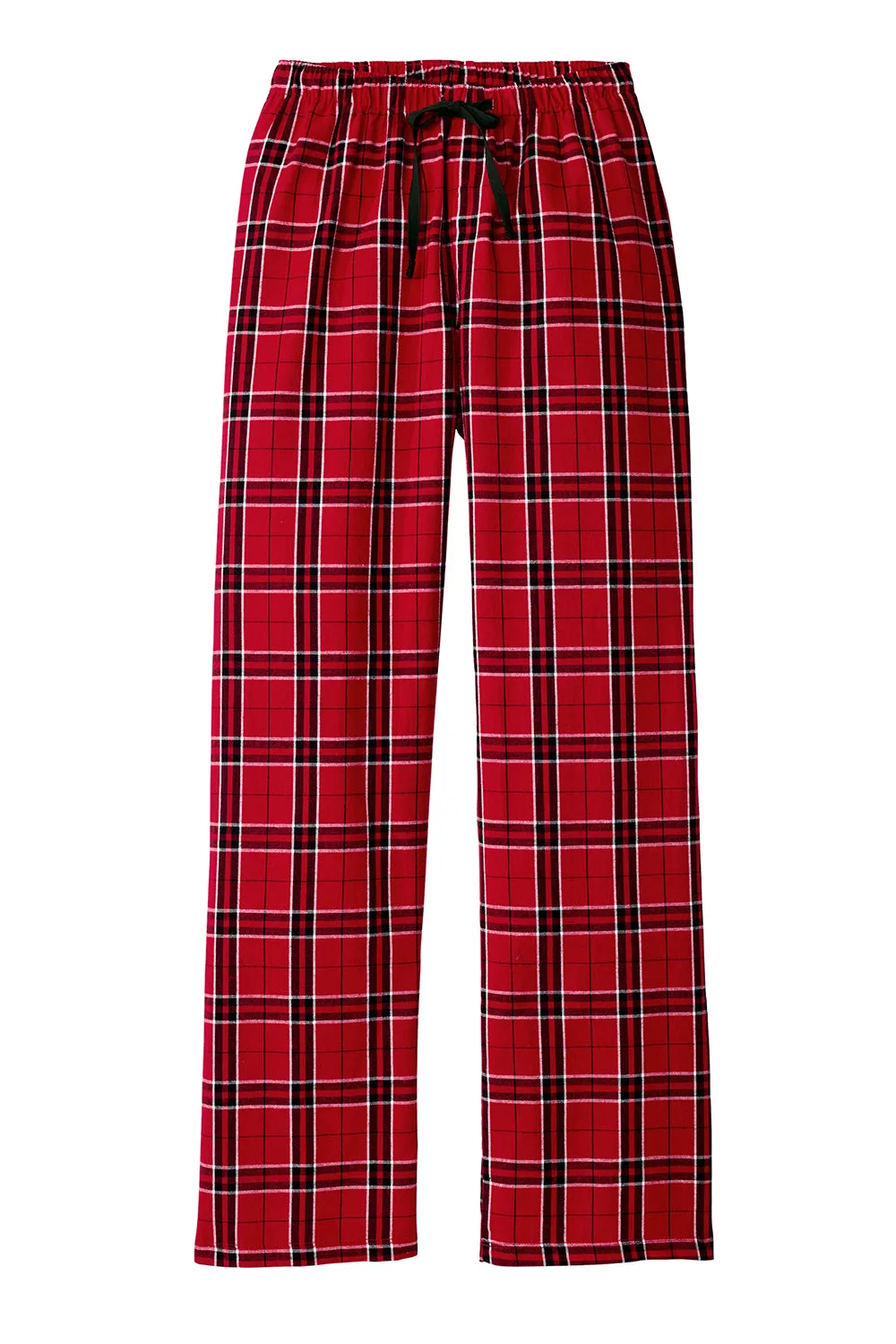 District Womens Flannel Plaid Lounge Pants - New Red  Buy new Clothing District
